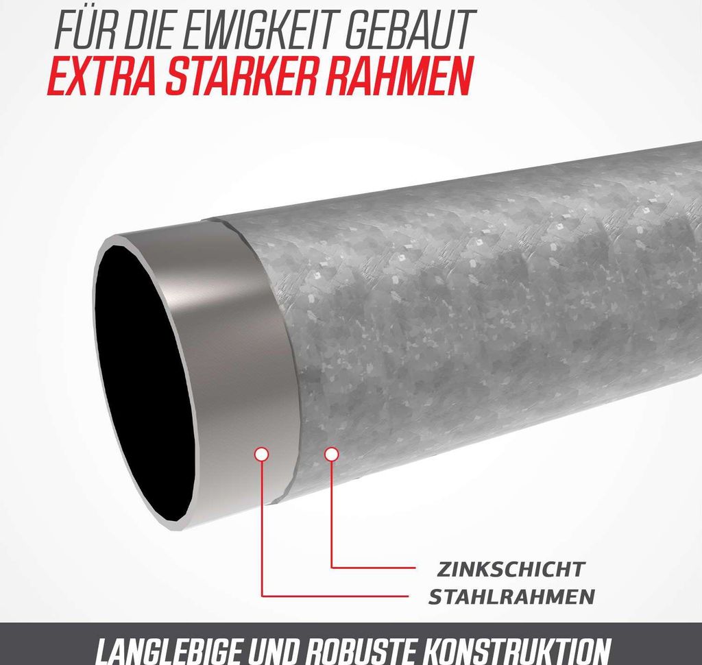 BERG Trampolin Rechteckig 330 cm Ultim Favorit InGround Produktbild 12