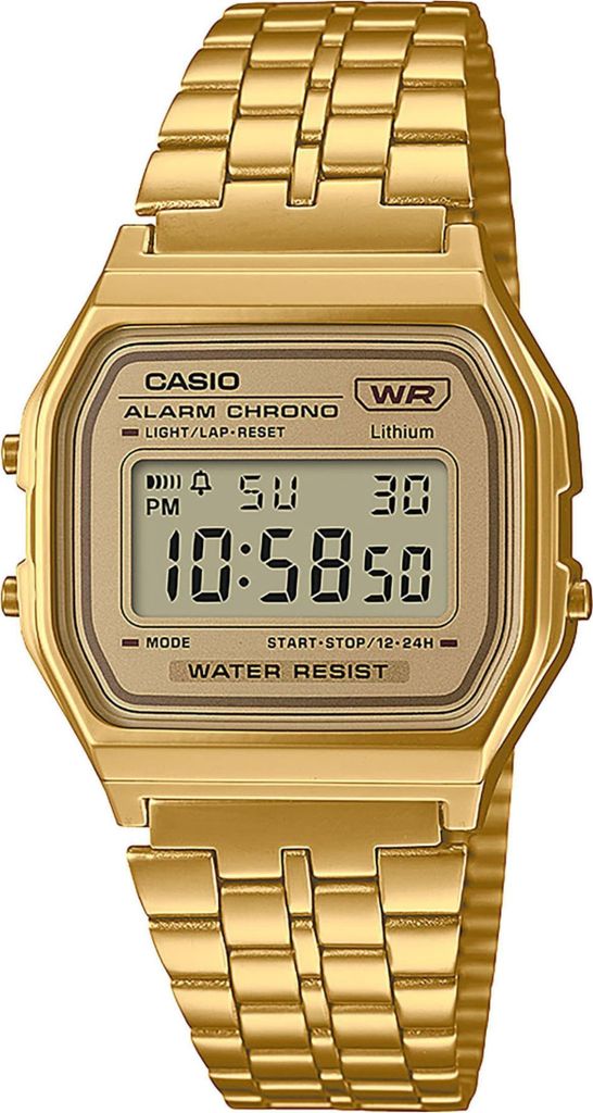 CASIO COLLECTION & VINTAGE Polshorloges A158WETG-9AEF Productafbeelding 