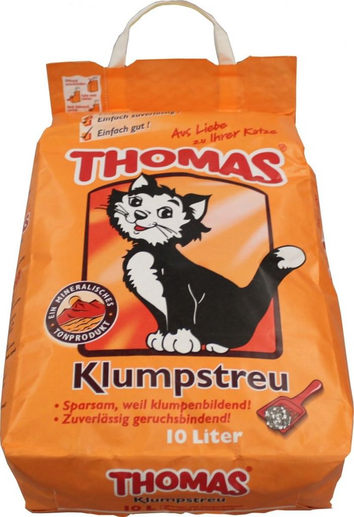 Mars Thomas Klumpstreu 10 L, grobkörnig, saugstark, Produktbild 