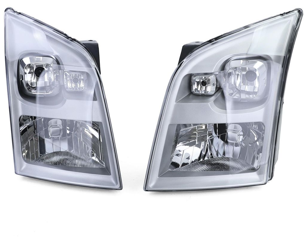 Für Ford Transit 06-14 Scheinwerfer H4 mit Stellmotor Set Links Rechts in der Farbe von Carparts-Online GmbH