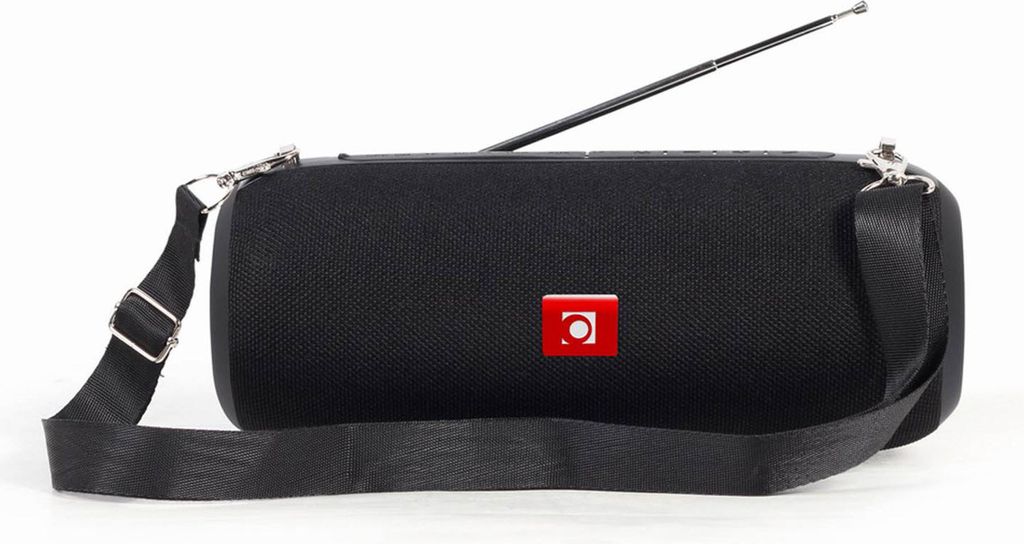 gembird Tragbare Bluetooth-Lautsprecher mit Antenne schwarz Produktbild 
