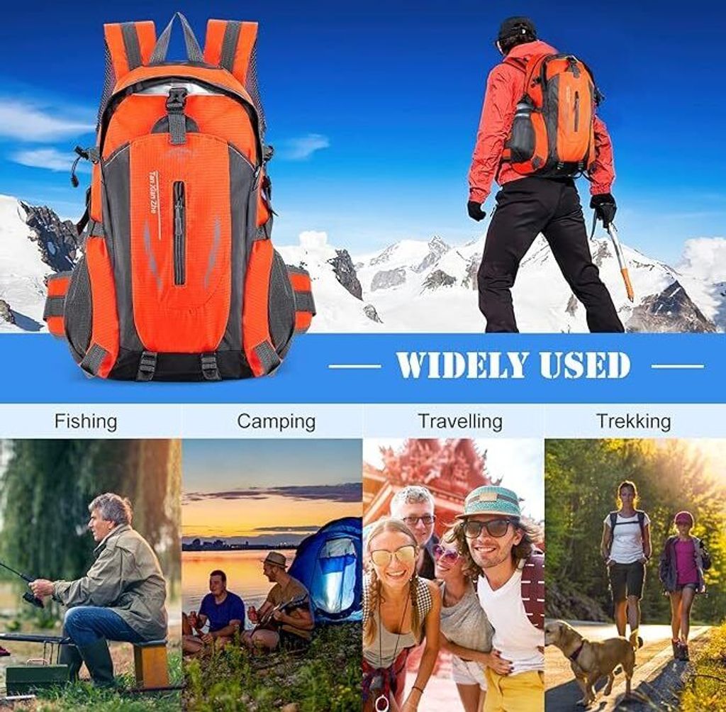 Leichter Wanderrucksack Faltbar & Wasserabweisend - Ultralight Rucksack Für Outdoor