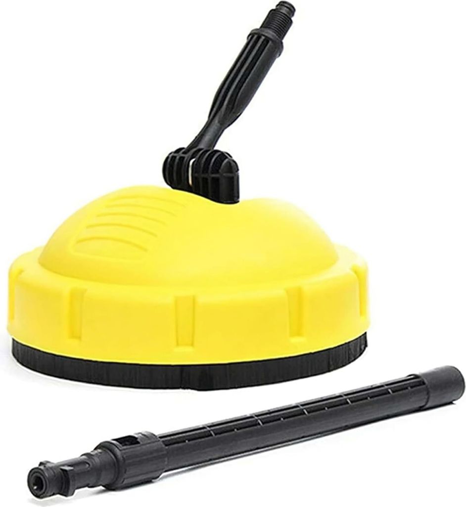 Rotierende Bürste, flexible rotierende Bürste für Hochdruckreiniger Kärcher K1, K2, K3, K4, K5, K6, K7, Terrassenreiniger, rotierender Flachfl...