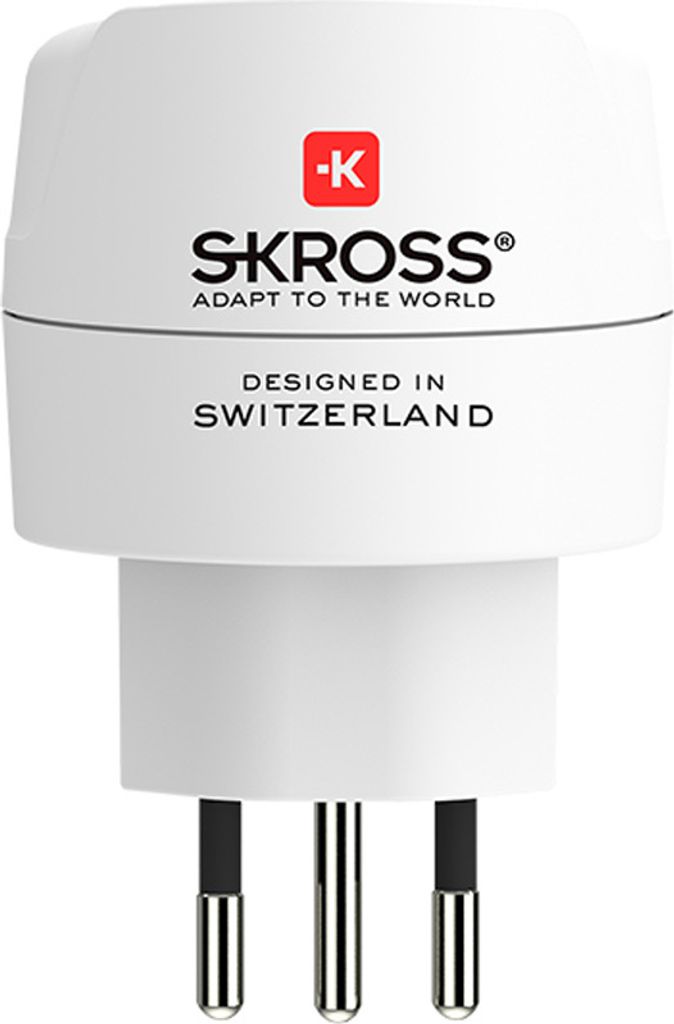 Skross uniwersalny adapter World do CH+IT+ Brazylia, USB Zdjęcie produktu 