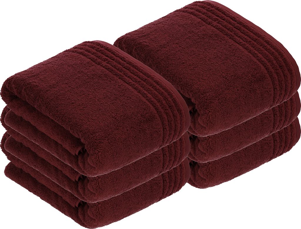 6er Pack Badetuch Vienna Style Supersoft von der Marke Vossen 100 x 150 cm