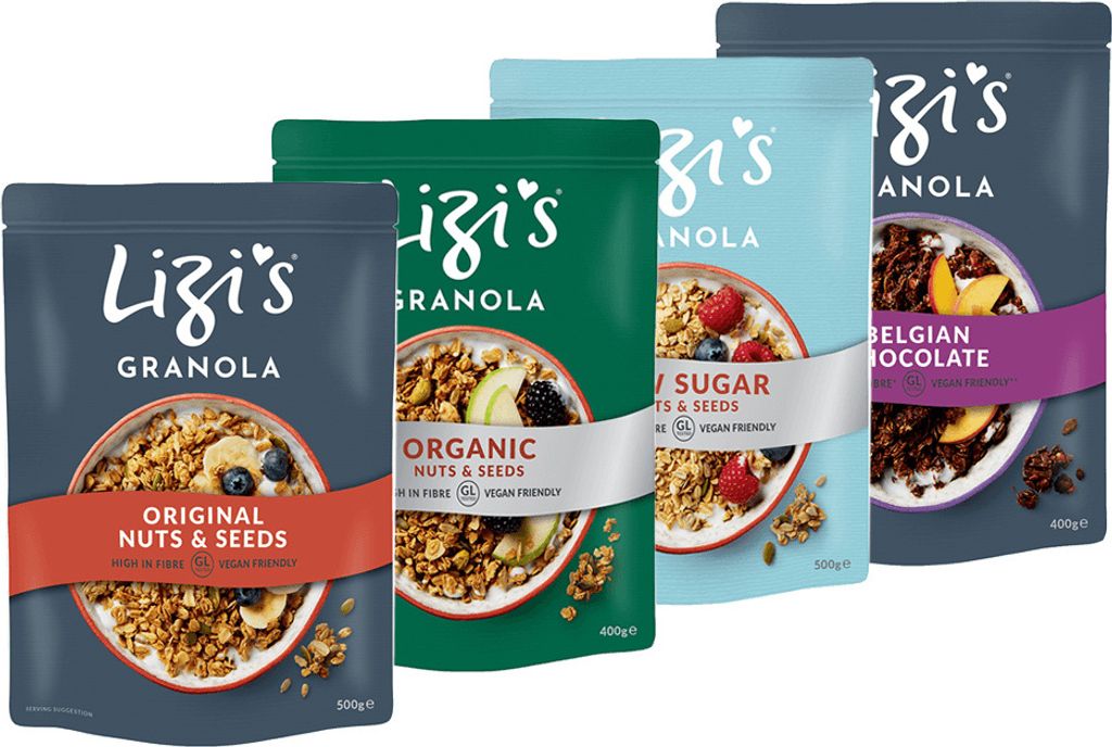 LIZI's Granola, Probierpaket (4 Sorten) Produktbild 