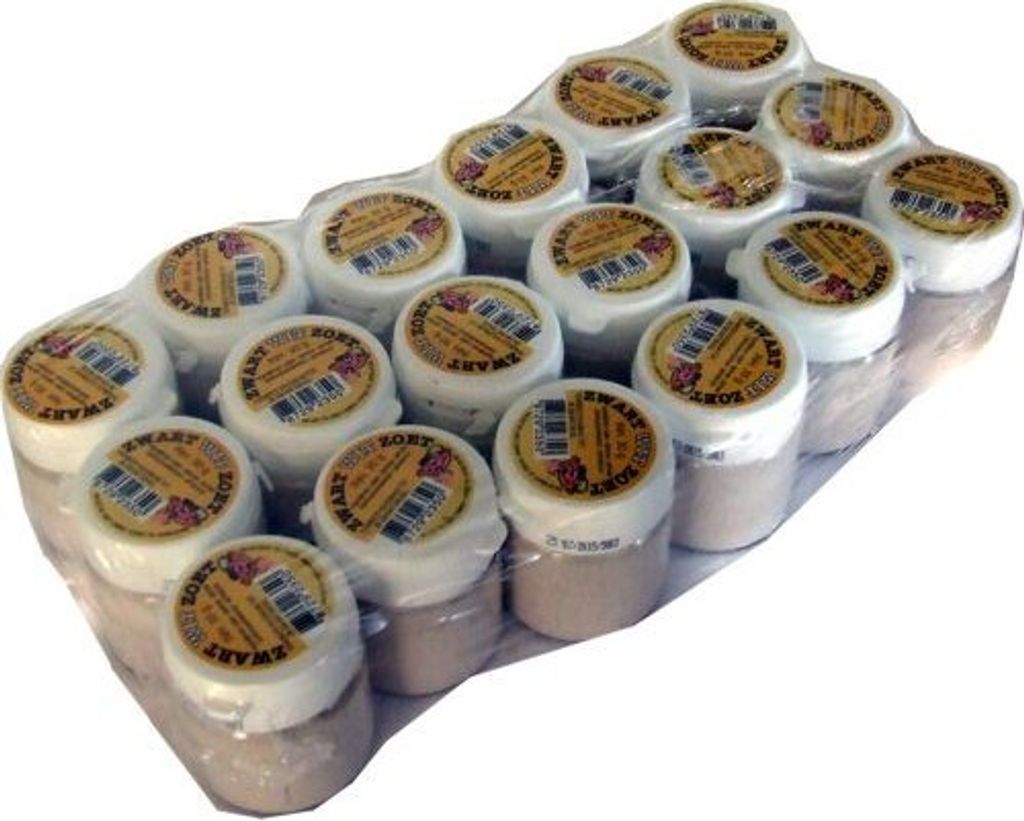 Original niederländisches Salmiakpulver 18er XXL-Pack süß Produktbild 