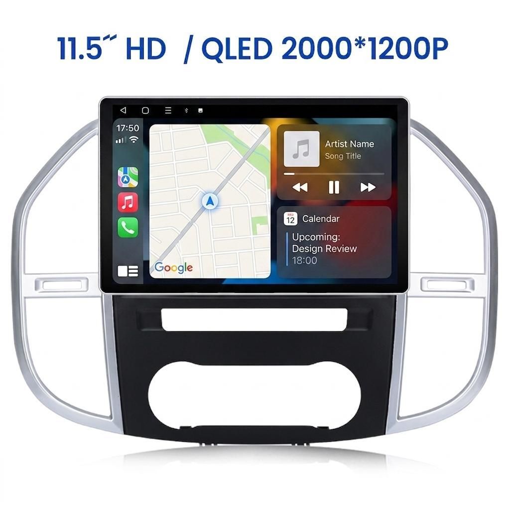 Autoradio CarPlay Android 11,5 pouces, 2 Go + 64 Go, pour Image du produit 