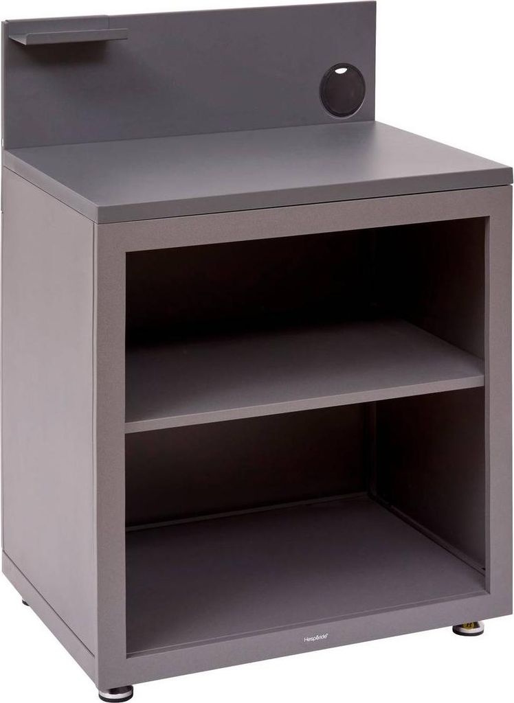 Modul 2 ebenen für sommerküche oxyana graphitgrau - Hespéride