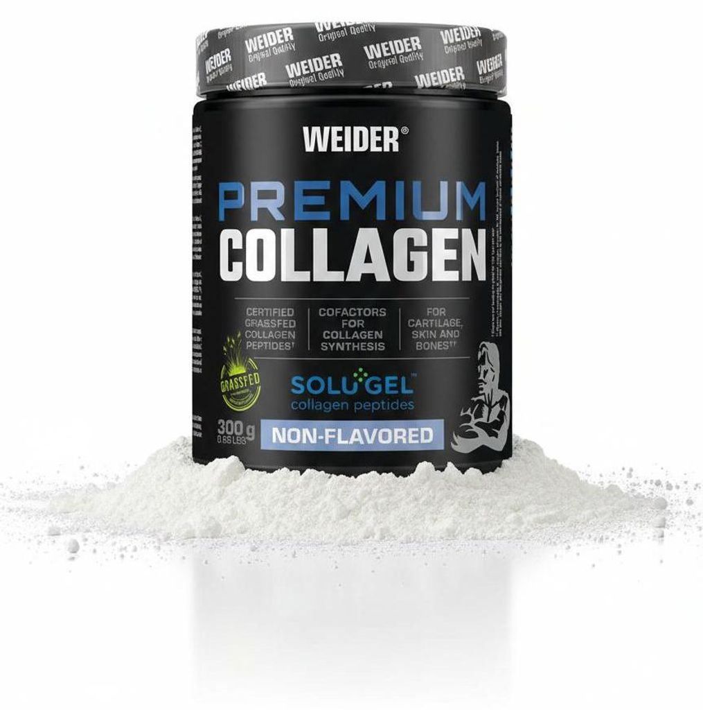 Weider Collagen Peptide Kollagen Pulver mit Hyaluronsäure 300g