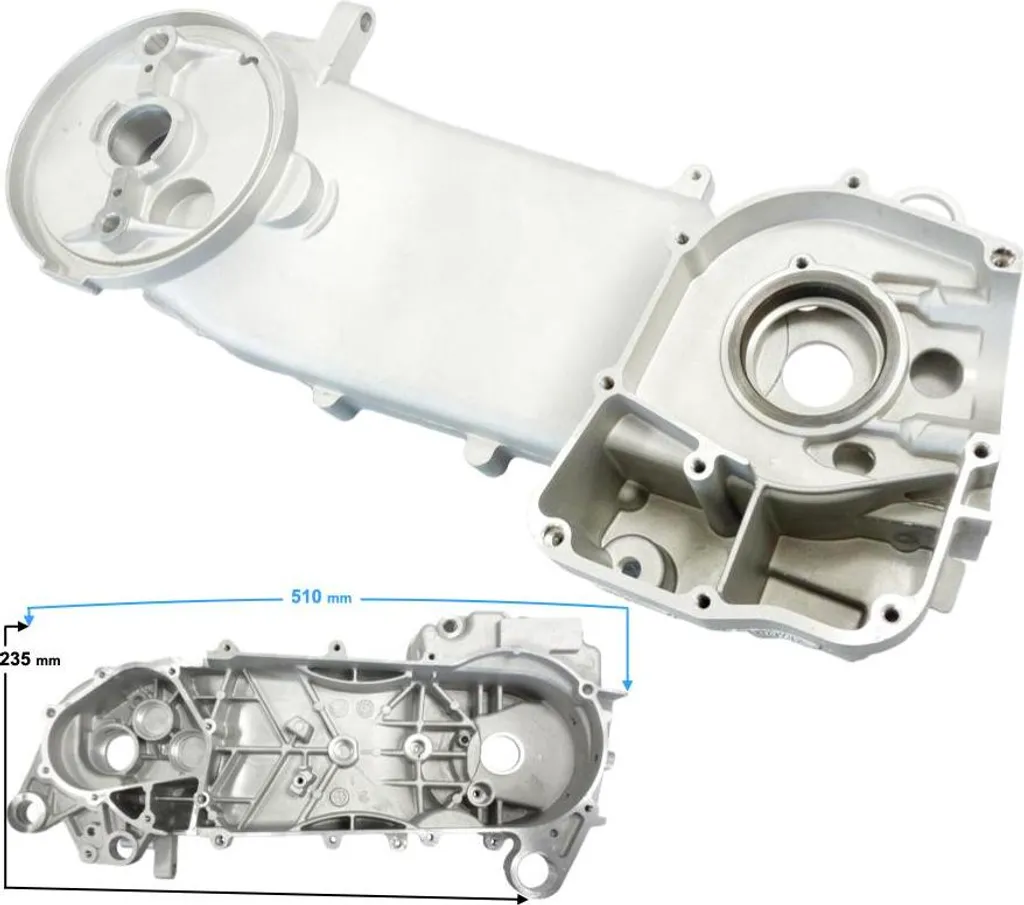 Carter moteur gauche pour scooter B-Max - Pièce moteur de rechange
