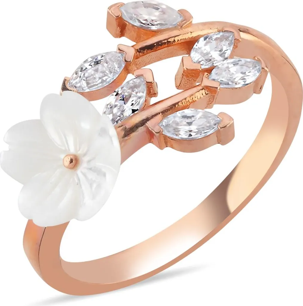 Bague ajustable argent magnolia : la solution pour un confort de doigt idéal