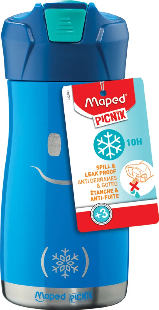 Gourde isolante Maped Kids Concept 0,35 l bleue garde le frais 24h