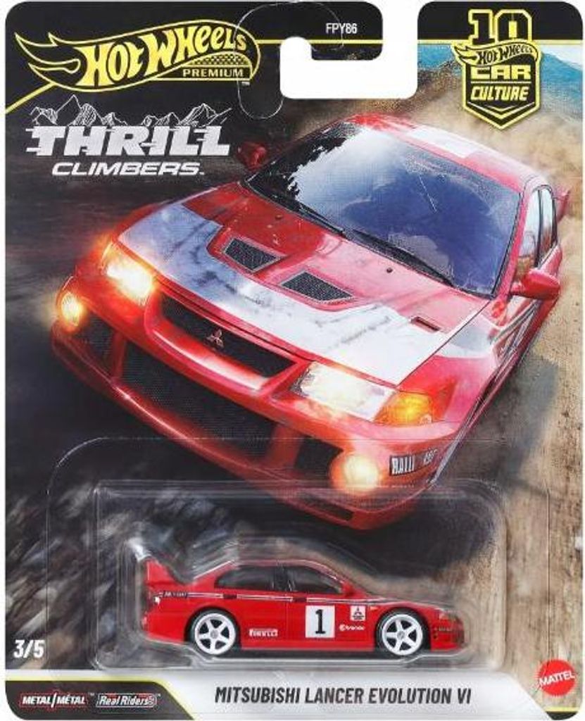 Hot Wheels Car Culture Premium Die-Cast-Spielzeug-Auto oder -Truck im Maßstab 1:64 (Stile können abweichen), Auto, 3 Jahr(e), Metall, Kunststoff,...