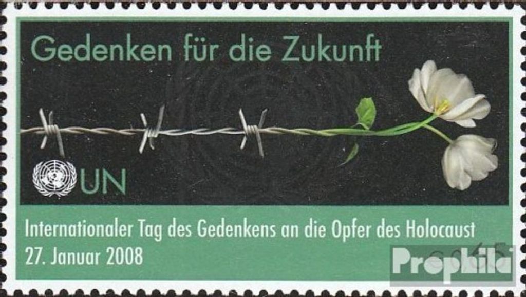 Briefmarken UNO - Wien 2008 Mi 521 (kompl.Ausg.) gestempelt Holocaust-Gedenktag