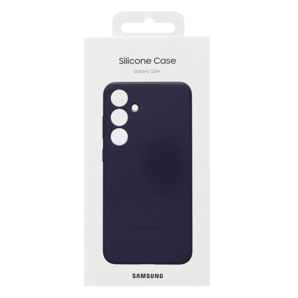 SAMSUNG Silicone Case Galaxy S24+, dark violet Produktbild 13