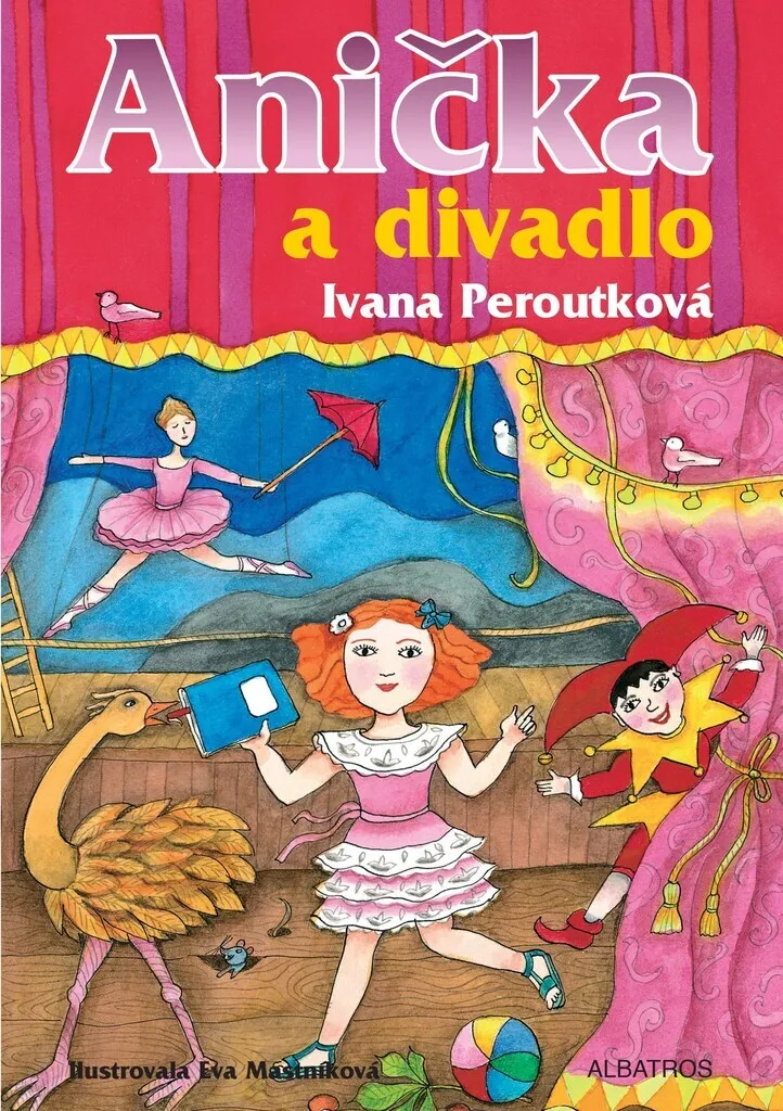 Histoire du soir Anička a divadlo pour filles de 7 à 9 ans