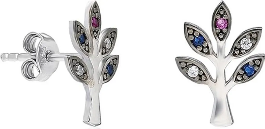 Boucles d'oreilles Arbre de Vie Argent 925 : Le Cadeau Idéal pour Femme