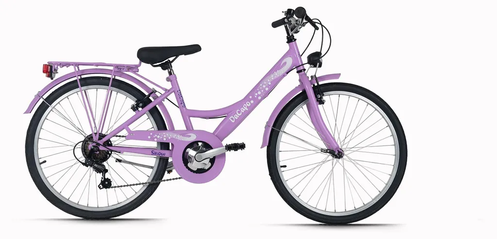Vélo enfant DaCapo 24'' Snow 6 vitesses DaCapo 330K avec roues 36 cm