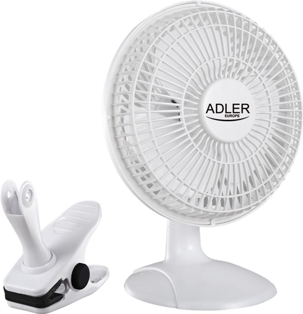 Adler AD 7317 15 cm Ventilator mit Clip + Sockel Produktbild 13