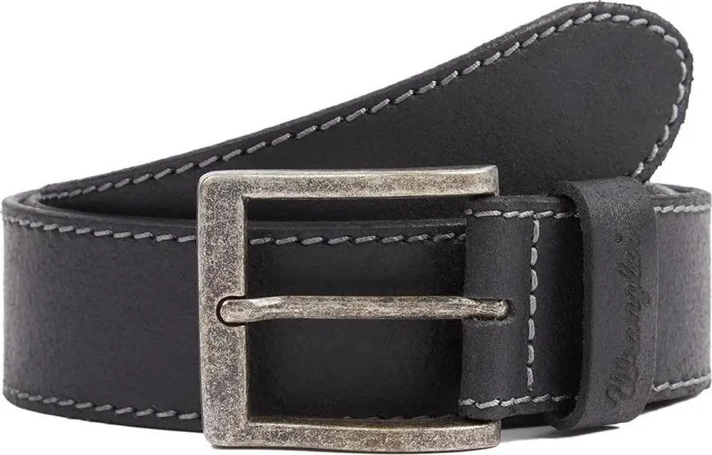 Cintura Wrangler Uomo Nera 105 cm - Accessorio Trendy Denim - 4