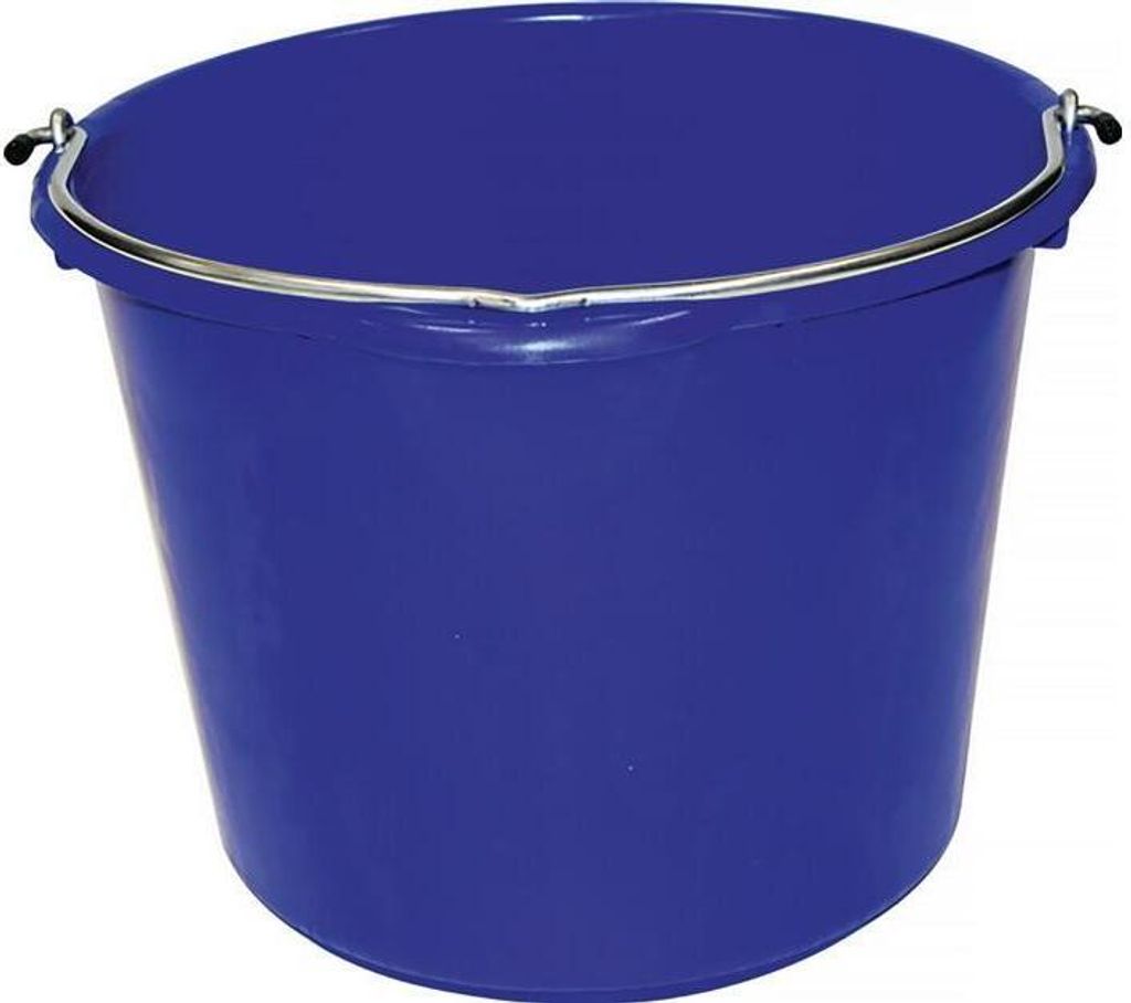 Baueimer GRIPLINE C 20 l kranbar, TV-GS geprft blau Produktbild 