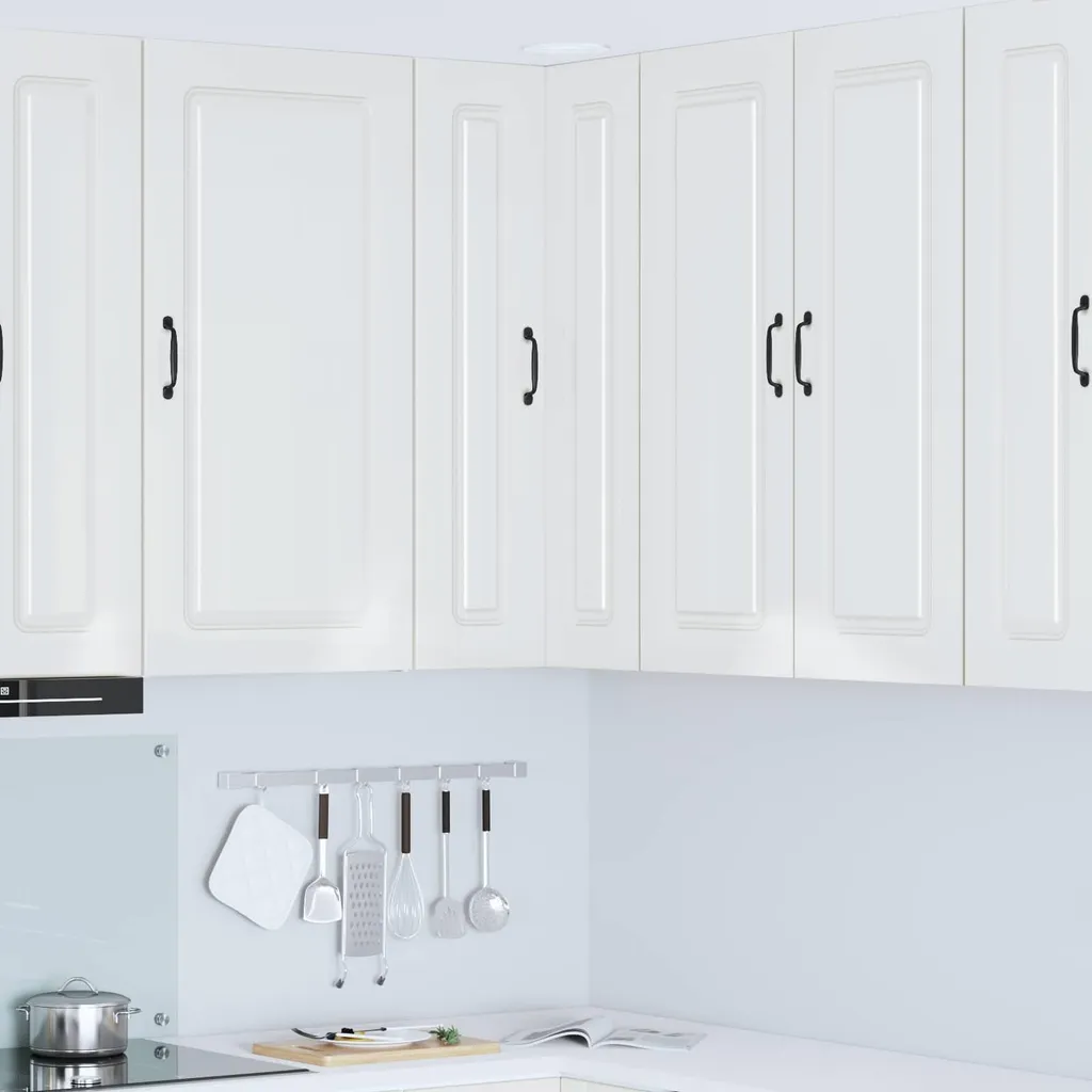 vidaXL Armadio da cucina bianco lucido 57 x 57 x 100 cm Materiale a base di legno - 2