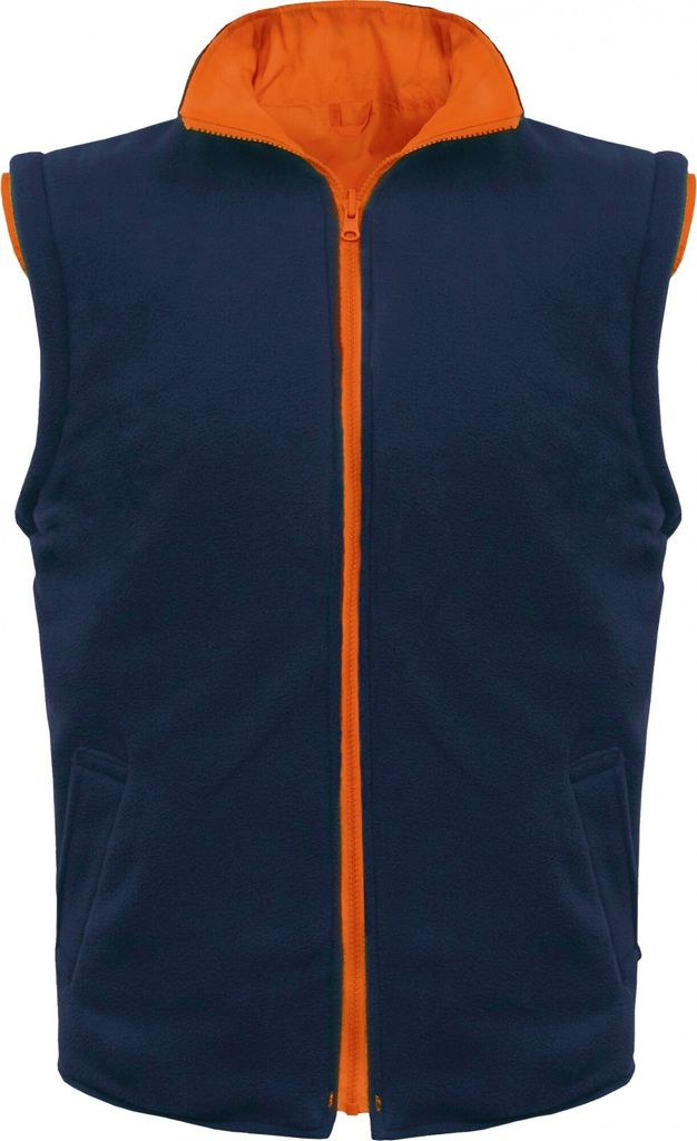 VIZWELL Warnschutzjacke Parka VWJK 44 Gr. S orange/marine