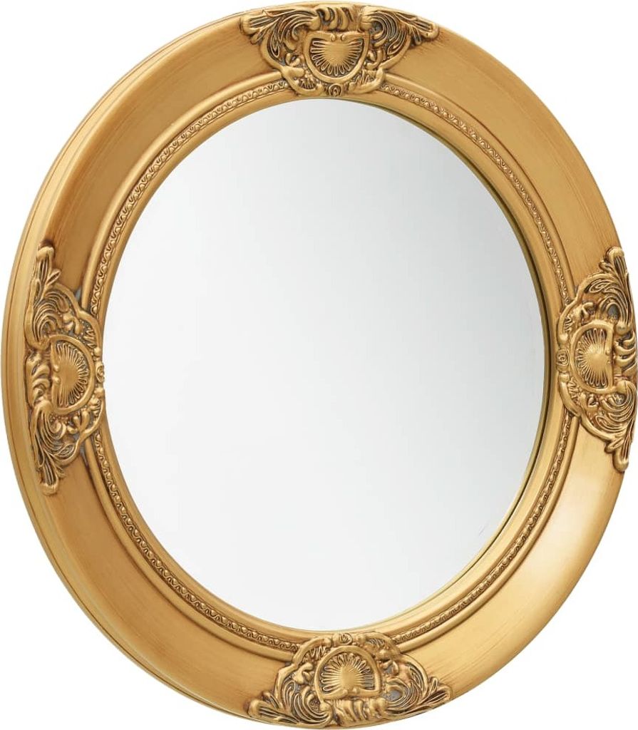 vidaXL Wandspiegel im Barock-Stil 50 cm Golden -  Spiegel Produktbild 3