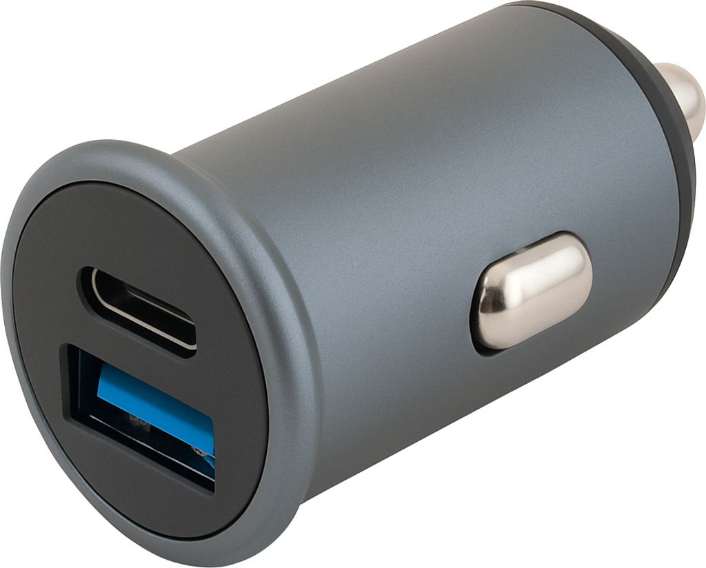 KFZ Ladeadapter 12/24V USB C & A