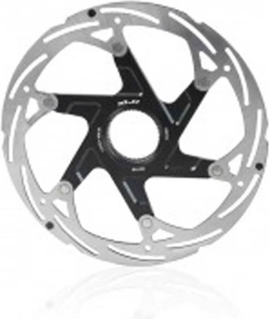 Disque de frein XLC BR-X82 CenterLock Ø 140 mm en noir argent et gris