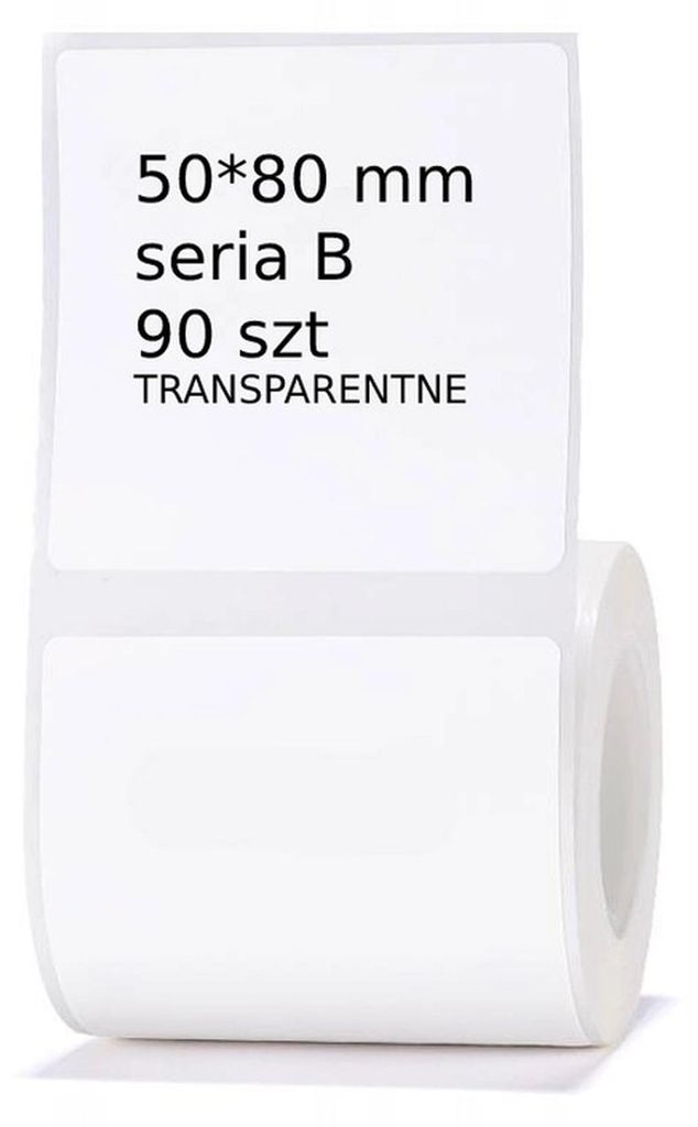 EDIBAZZAR | NIIMBOT Autocollant thermique 50x80mm Rouleau Image du produit 