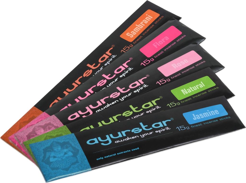 Räucherstäbchen-Set big, 5x15g