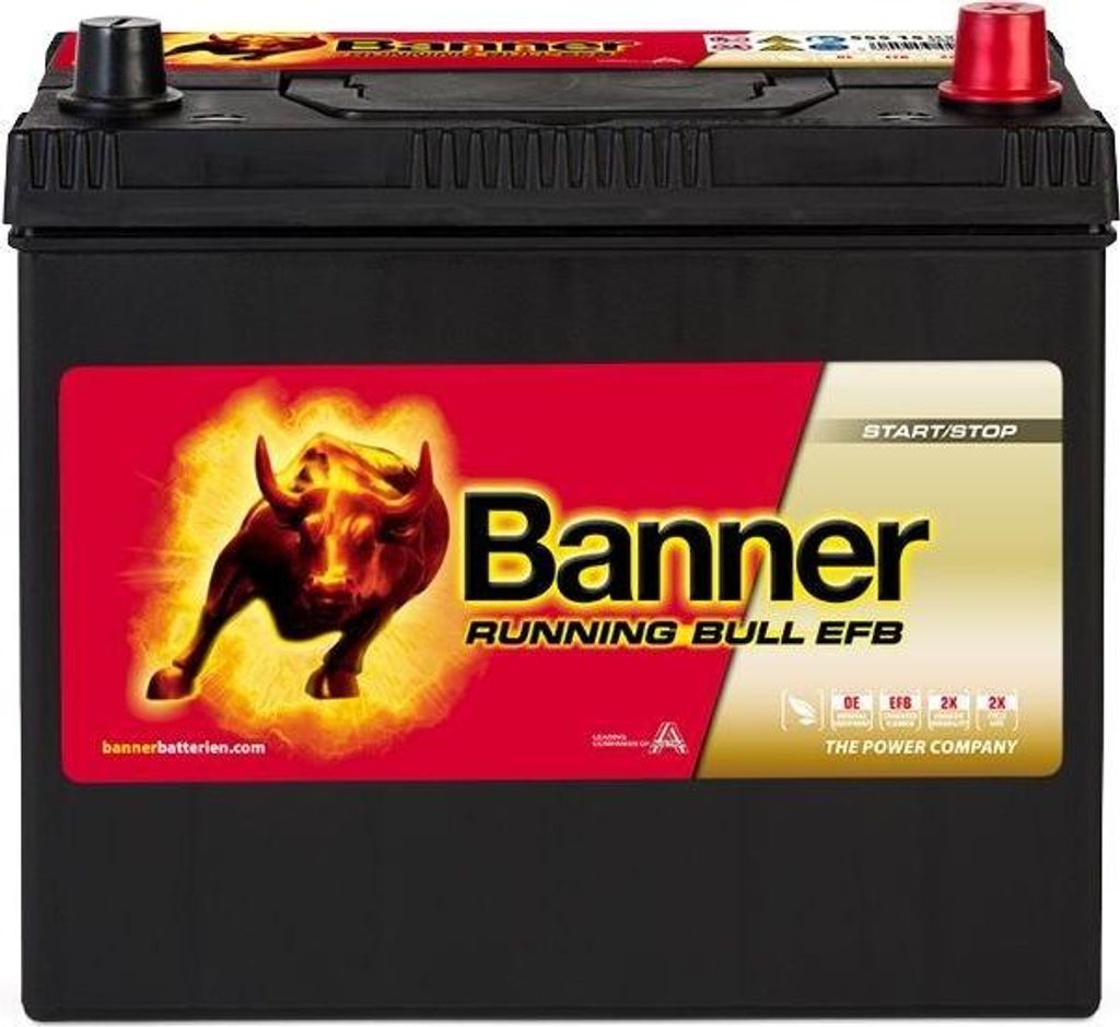 BANNER Starterbatterie 12V 55Ah 460A/EN B00 Batterie