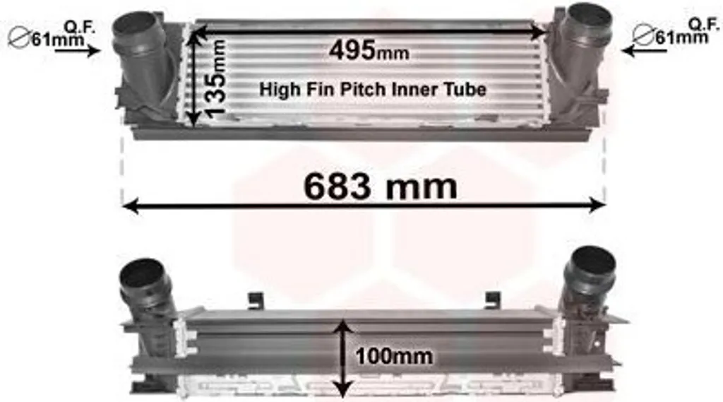 Échangeur Turbo BMW Série 1 F20 - Remplacement Refroidisseur d'air LLK
