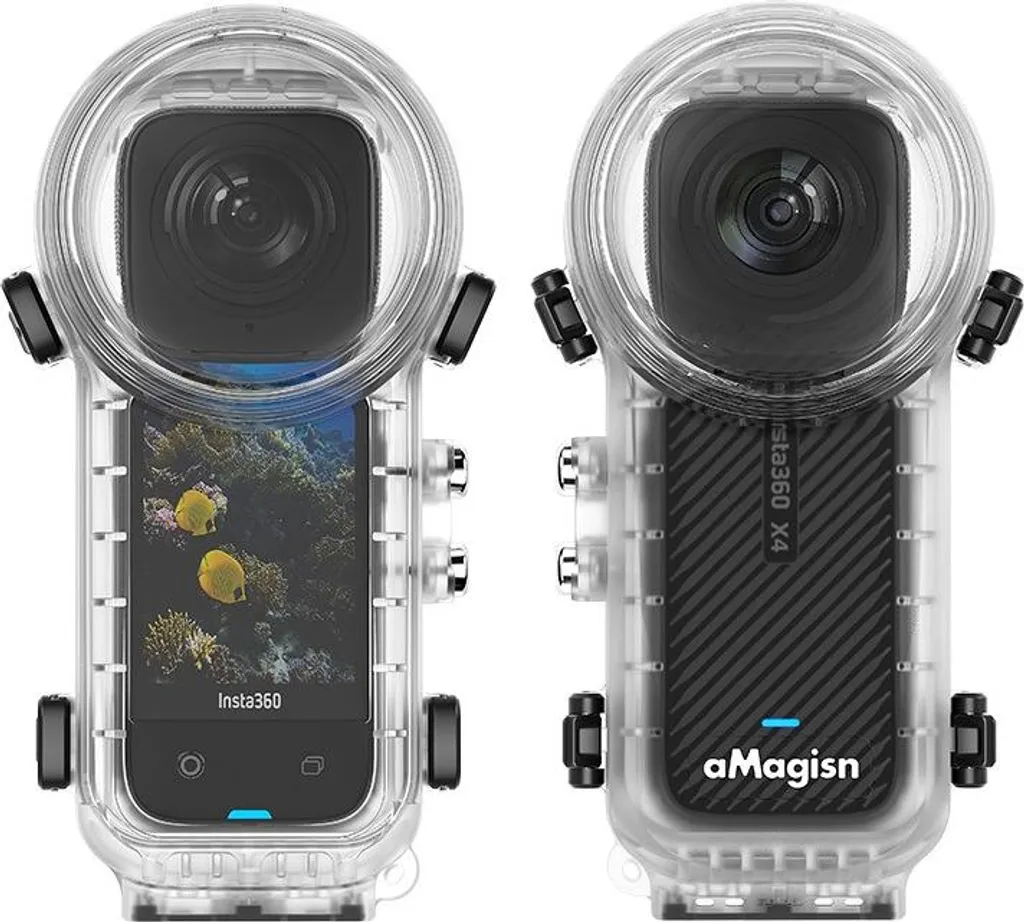 Boîtier de plongée invisible INF pour Insta360 X4 avec fixation rapide - 6