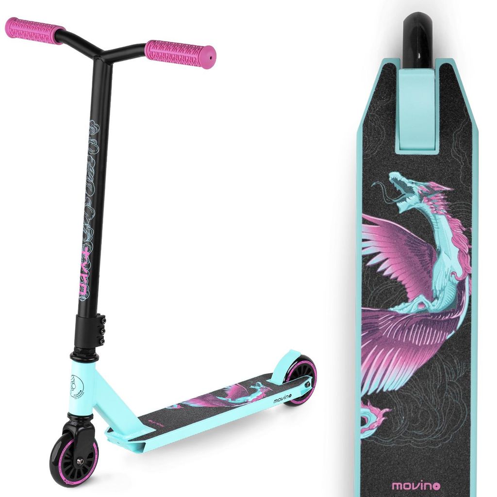 MOVINO Kinder Stunt-Scooter Tyro Minze