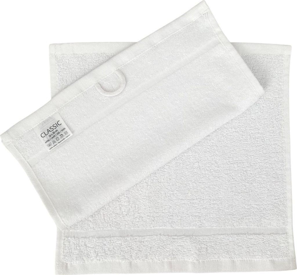 Ręcznik Sofie biały 30x30 cm mini Zdjęcie produktu 