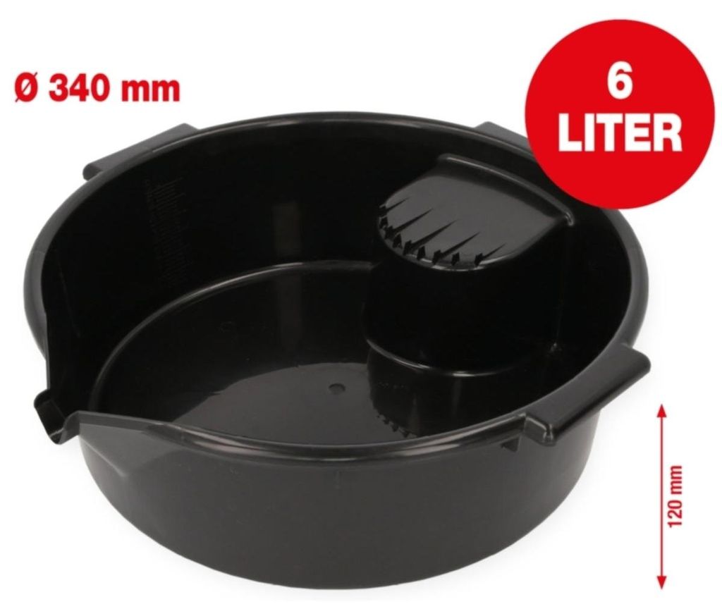 KS Tools Auffangwanne 6 Liter, Ø 340 mm, 150.9593