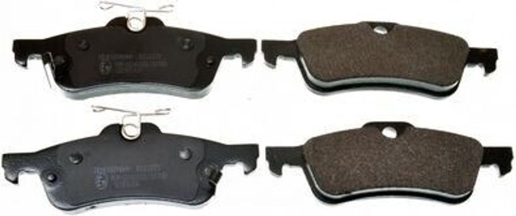 DENCKERMANN Bremsbeläge Satz Hinten Bremsklötze für TOYOTA Yaris Schrägheck (P9) B111075