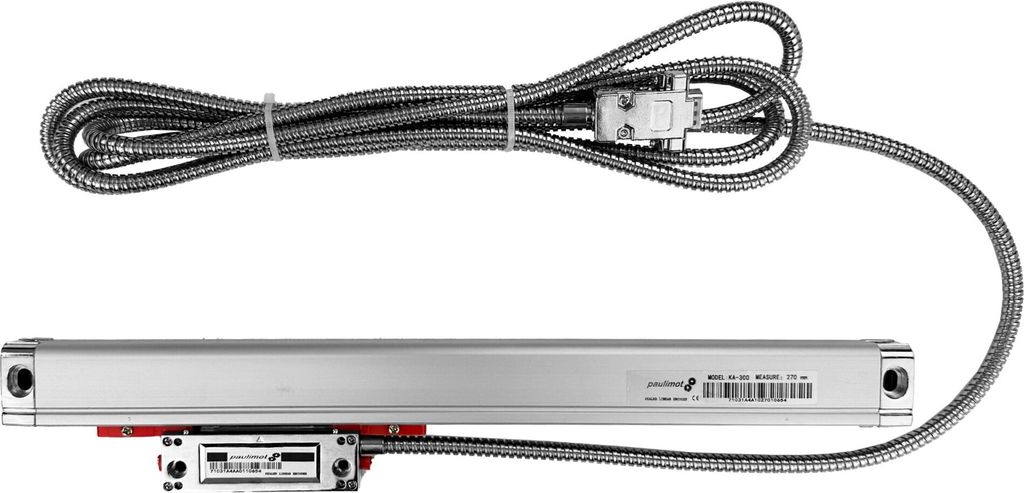 PAULIMOT Glasmaßstab mit 270 mm Messbereich