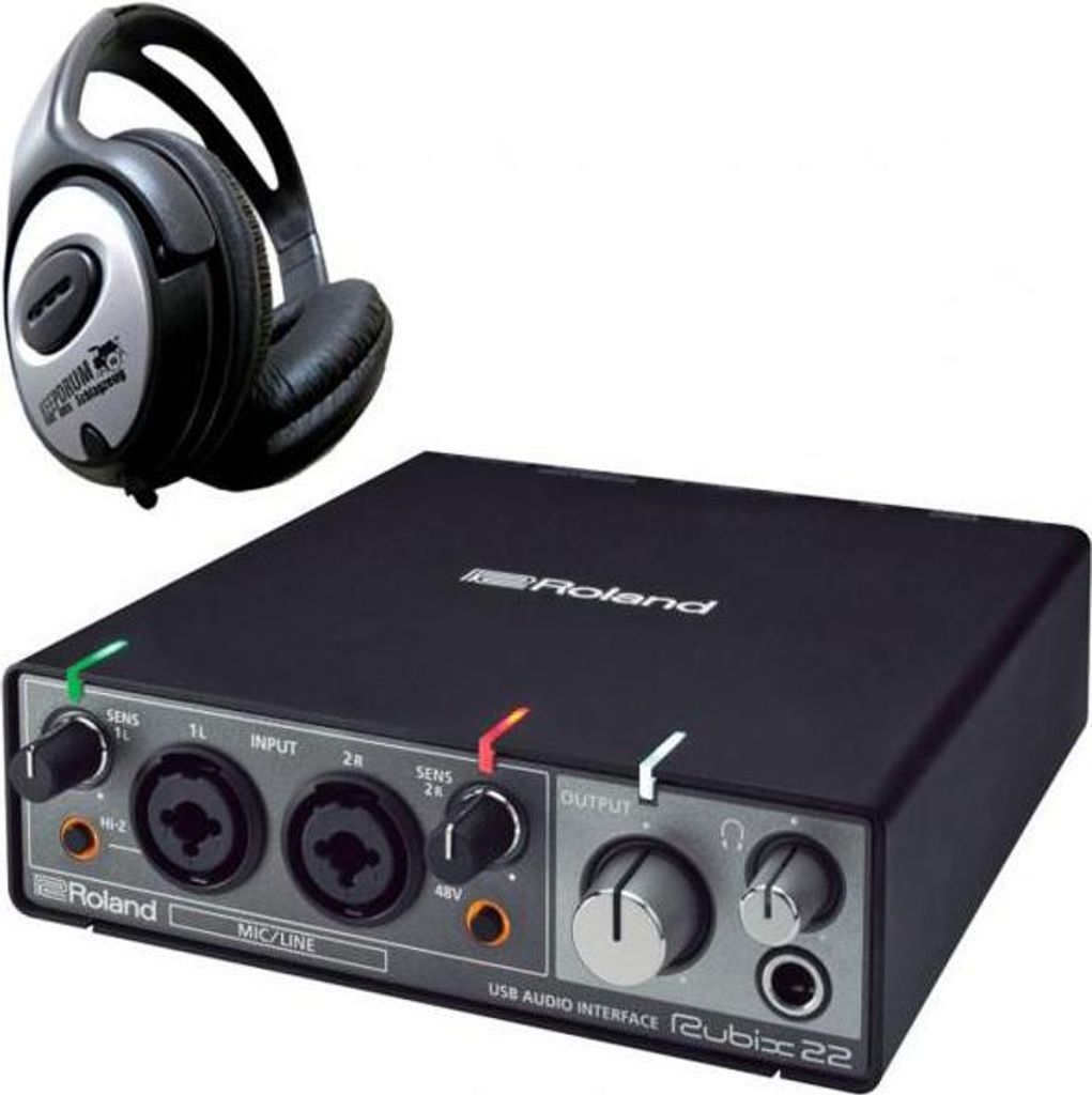 Roland Rubix22 USB Audio-Interface mit Kopfhörer