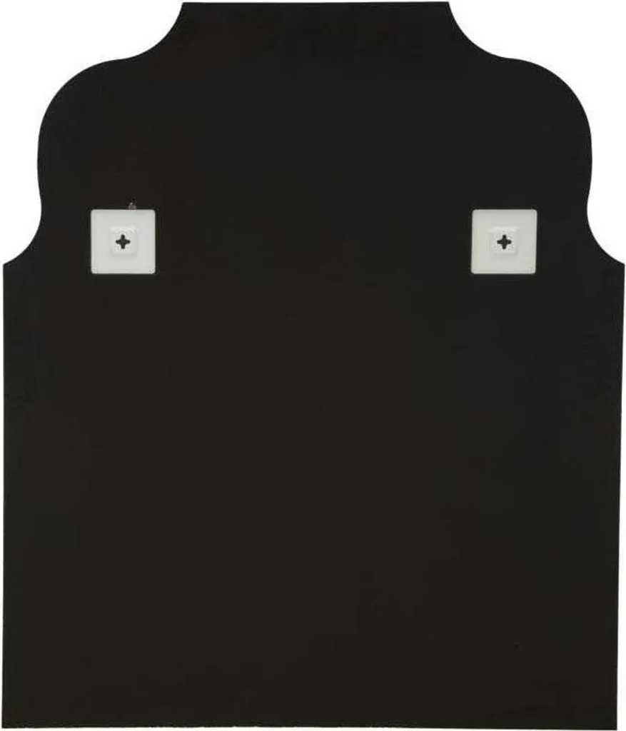 FURNLUX Ankara Miroir Mural Gris 85cm - Grand Miroir Déco Design Moderne