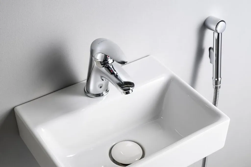 Miscelatore Lavabo Luxury Cromo con Doccetta Igiene Intima | Qualità Top