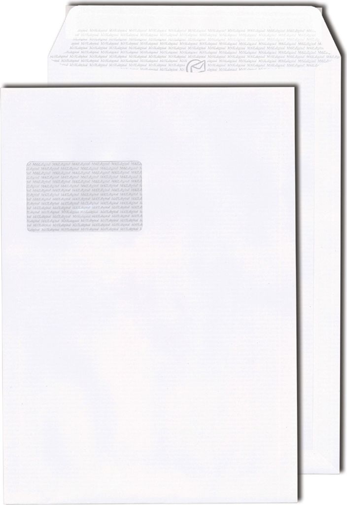 MAILmedia Versandtasche "MAILdigital" C4 weiß