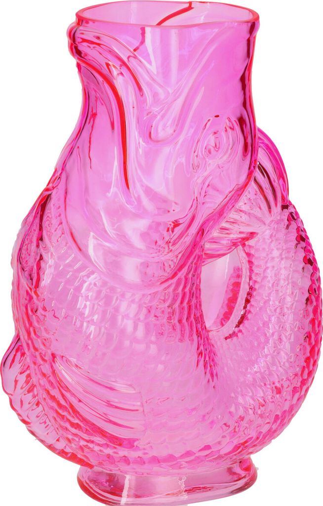 Gift Company Jacquard Fischvase M pink 30cm Produktbild 