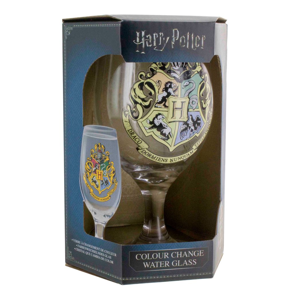 Paladone Hogwarts Colour Change Water Glass V2, Priehľadná, Obrázok produktu 