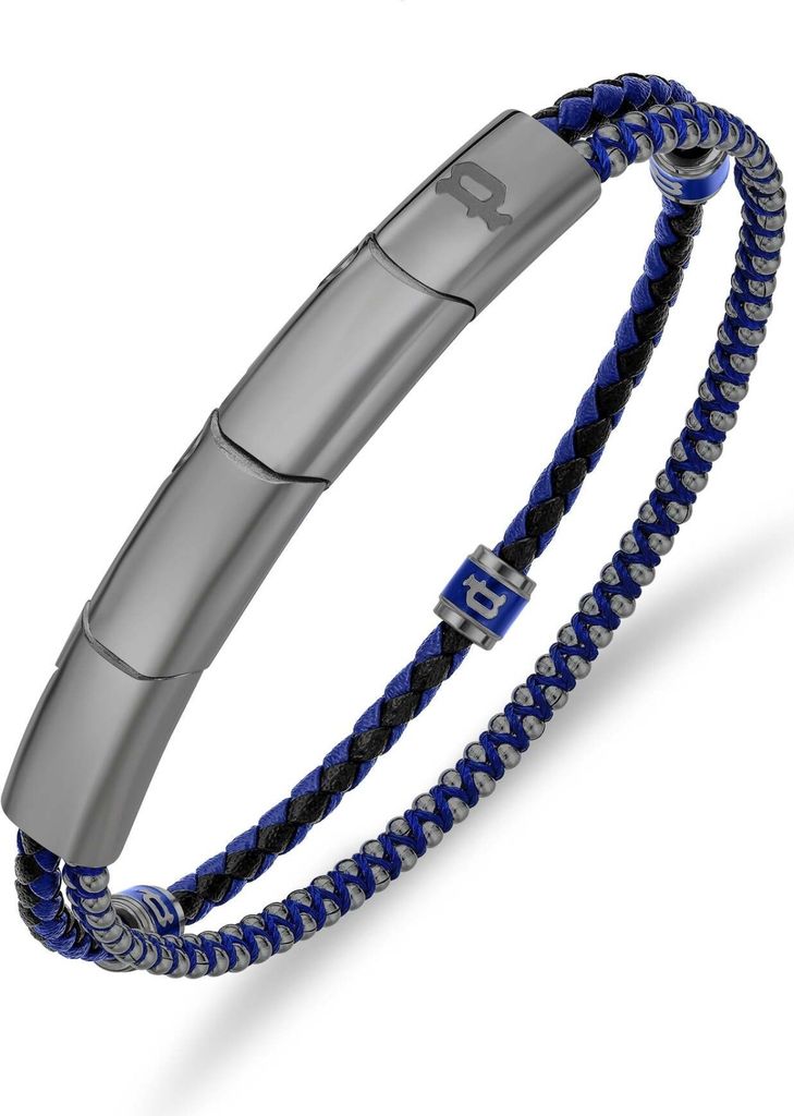 Police Twinrow Armband Blau Unisize Police