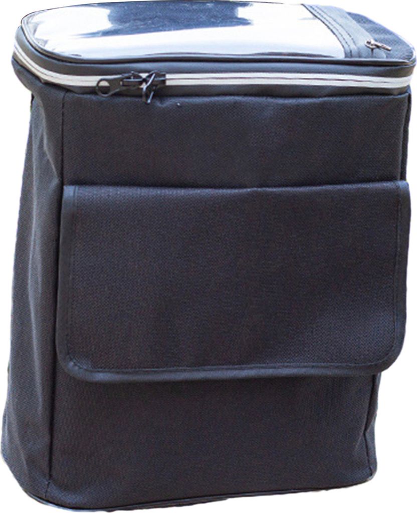 Fahrradlenkertasche, wasserdicht, große Kapazität, Cartoon-Muster, Reißverschluss, doppellagige Fahrrad-Fronttasche, elektrische Fahrrad-Lenkerr...