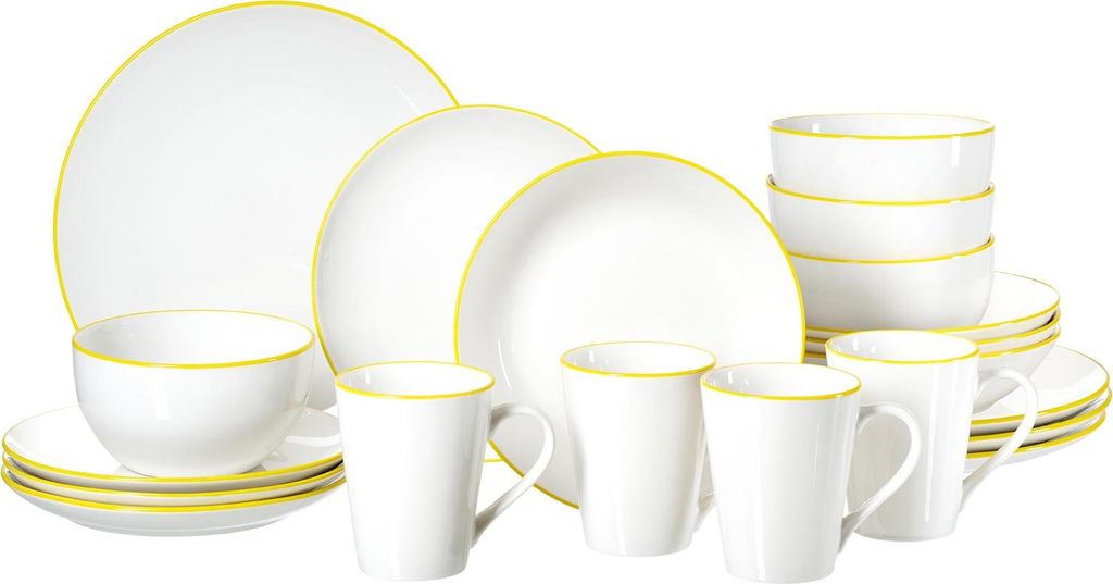 Ritzenhoff & Breker Adela Kombi-Set 20-teilig - gelb